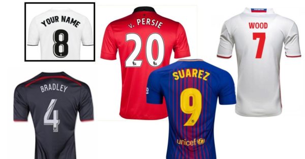 Football Shirt Printing Warrington