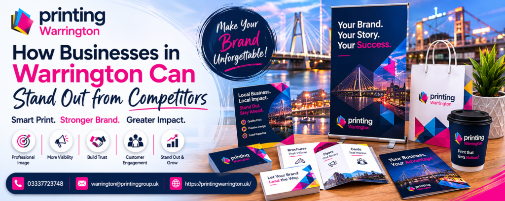 How Businesses in Warrington Can Stand Out from Competitors
