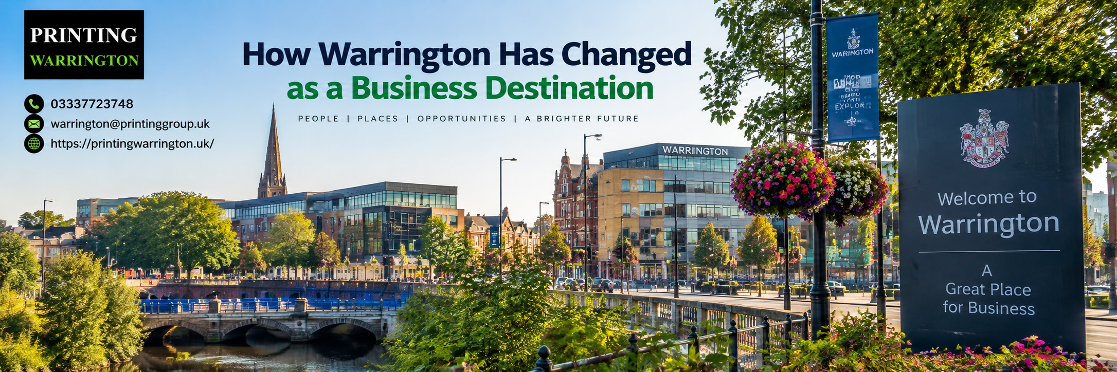 How Warrington Has Changed as a Business Destination